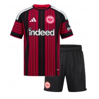 Stroje piłkarskie Eintracht Frankfurt Koszulka Podstawowej dla dzieci 2026-27 Krótki Rękaw (+ szorty)